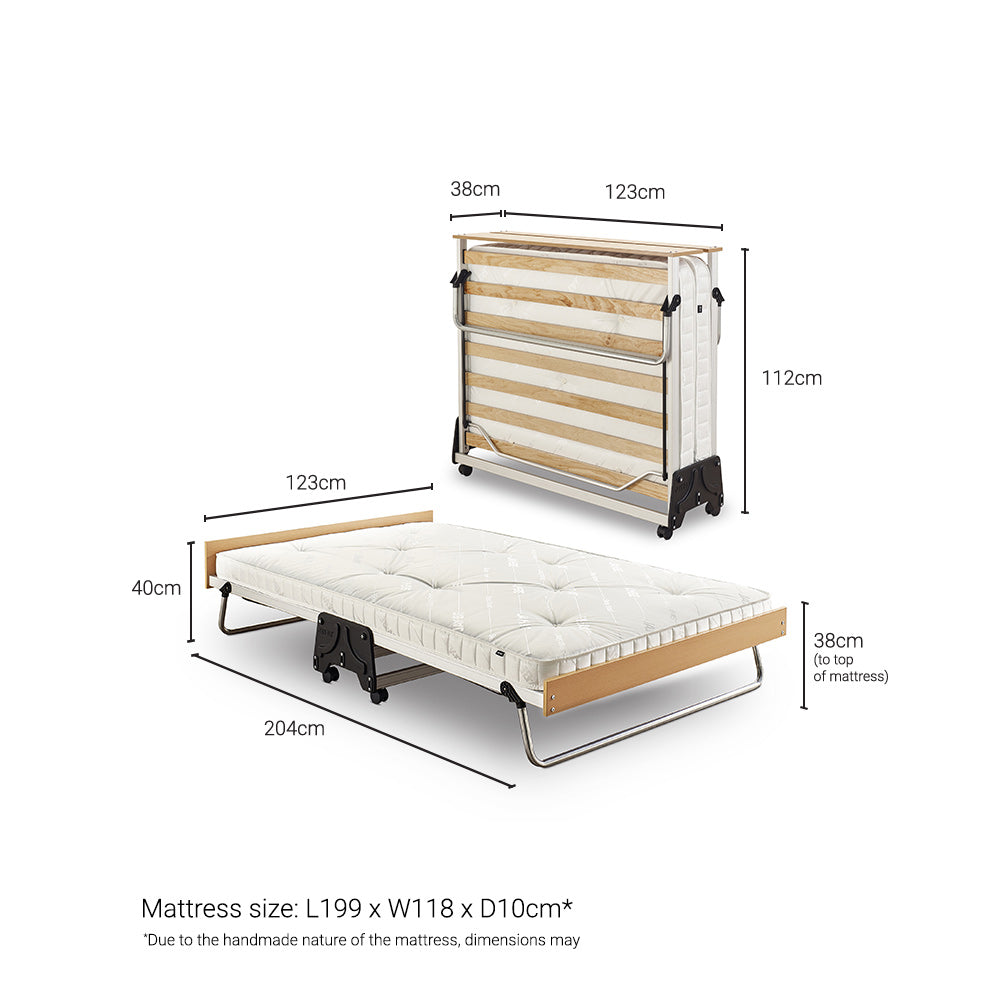 Jay-Be J-Bed® Folding Bed with Pocket Sprung Mattress Small Double