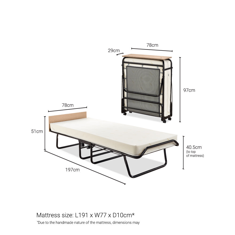 Jay-Be Visitor Folding Bed with Contract Mattress