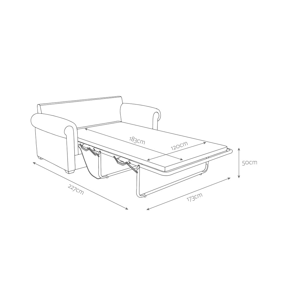 Jay-Be Heritage Two Seater with e-Pocket Mattress