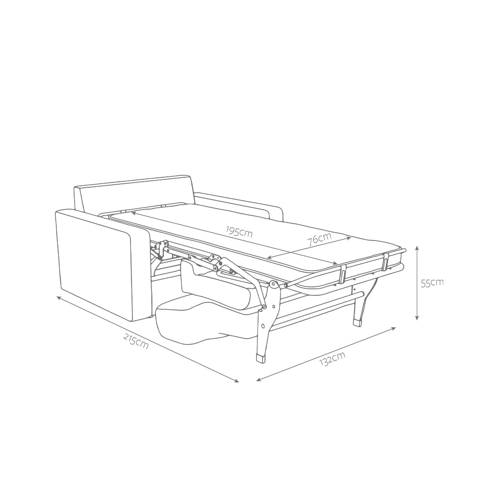 Jay-Be Linea Snuggler with Deep e-Sprung™ Mattress