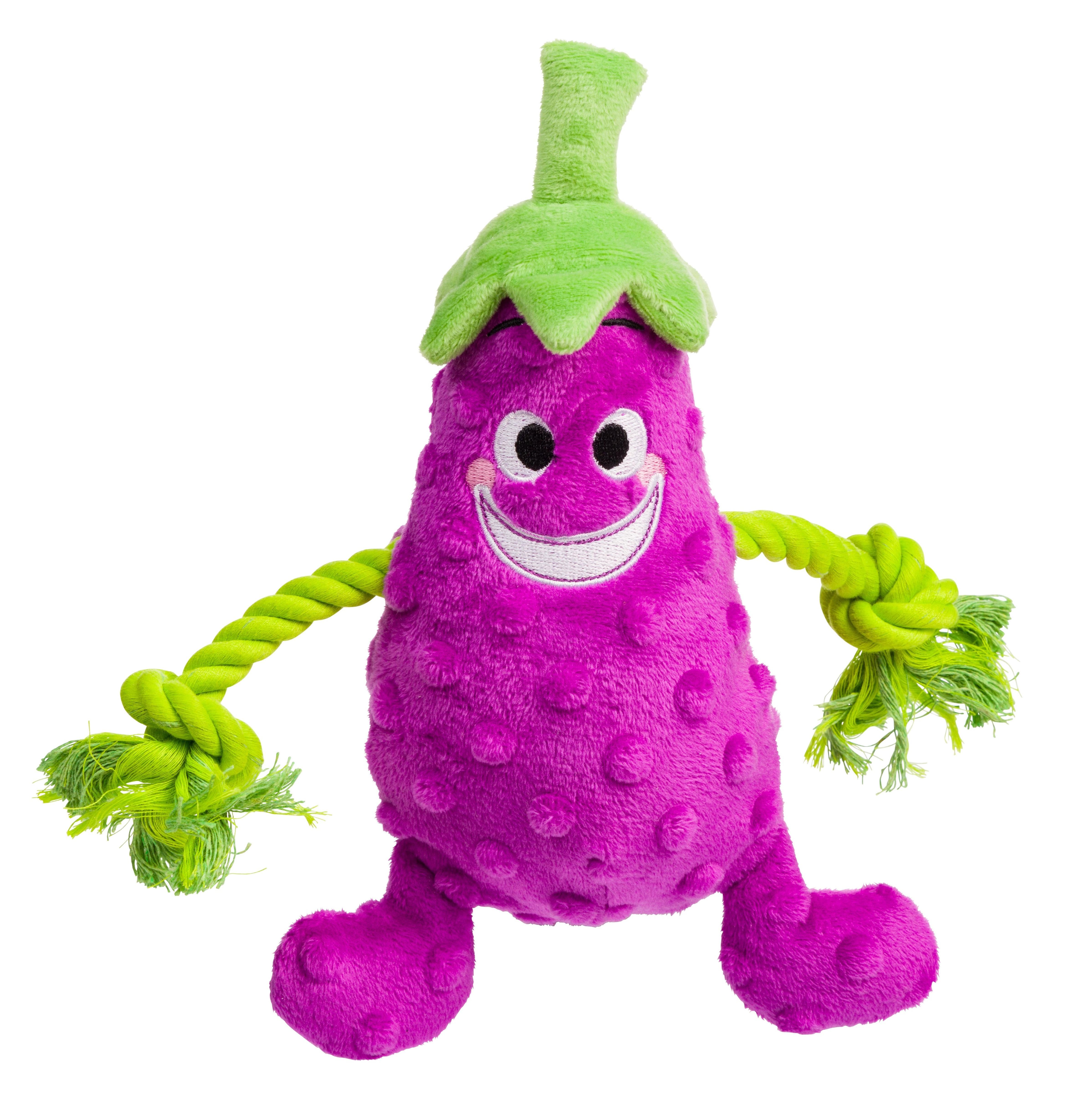 Thorpe Rope Aubergine & rope dog toy – Thorpe Meadows