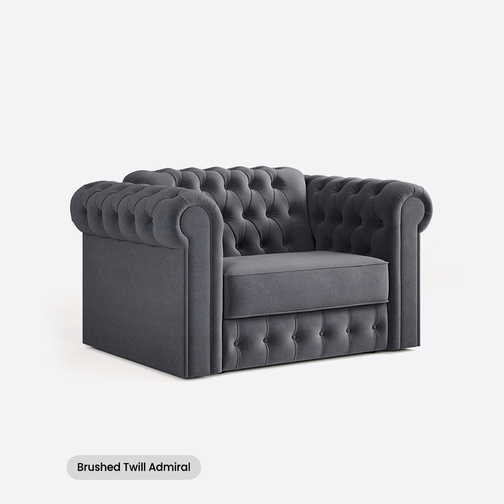 Jay-Be Chesterfield Snuggler with Deep e-Sprung™ Mattress
