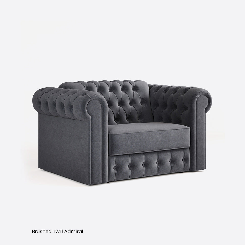Jay-Be Chesterfield Snuggler with Deep e-Sprung™ Mattress