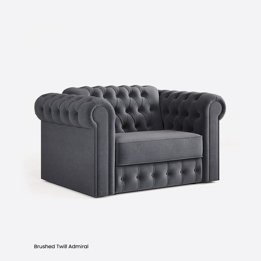 Jay-Be Chesterfield Snuggler with Deep e-Sprung™ Mattress