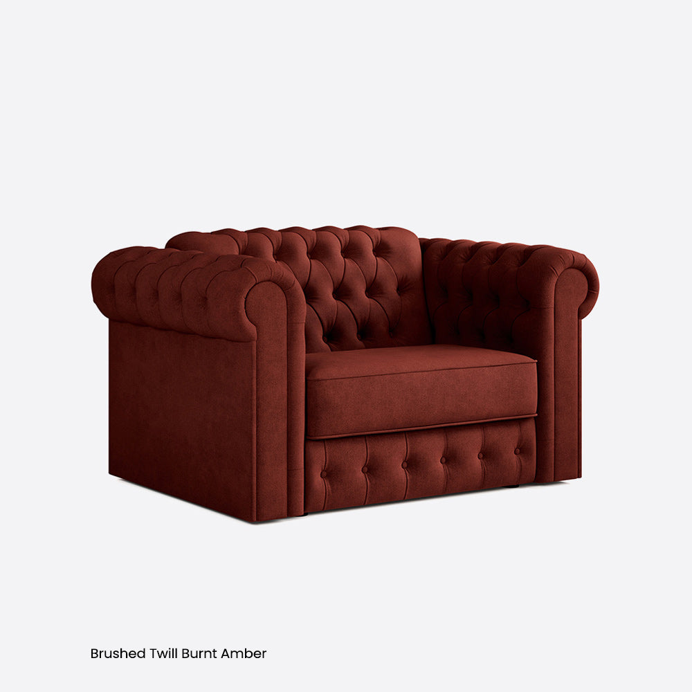 Jay-Be Chesterfield Snuggler with Deep e-Sprung™ Mattress