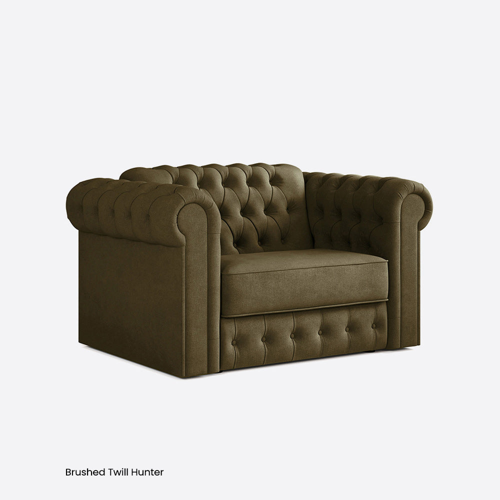 Jay-Be Chesterfield Snuggler with Deep e-Sprung™ Mattress