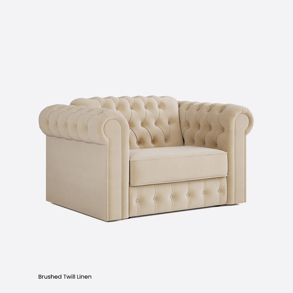 Jay-Be Chesterfield Snuggler with Deep e-Sprung™ Mattress