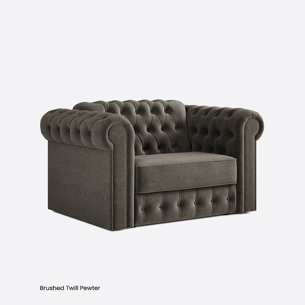 Jay-Be Chesterfield Snuggler with Deep e-Sprung™ Mattress
