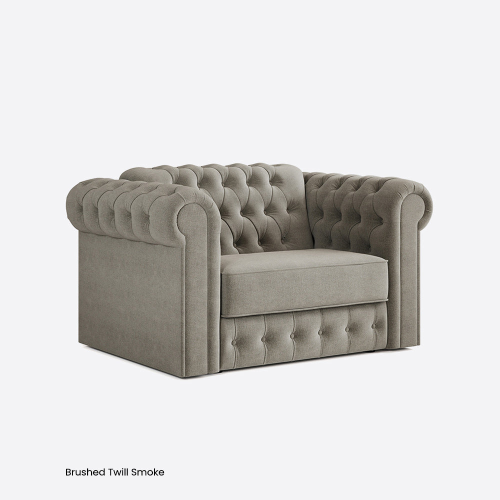 Jay-Be Chesterfield Snuggler with Deep e-Sprung™ Mattress