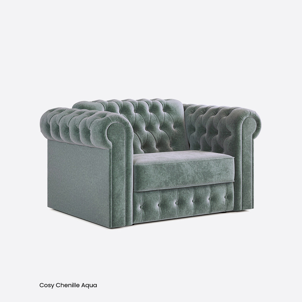 Jay-Be Chesterfield Snuggler with Deep e-Sprung™ Mattress