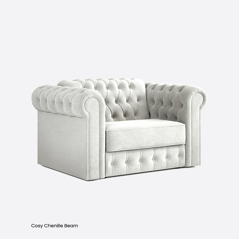Jay-Be Chesterfield Snuggler with Deep e-Sprung™ Mattress