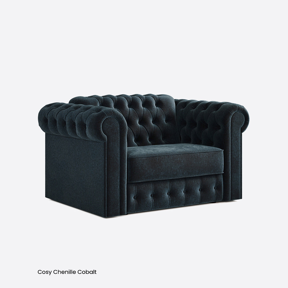 Jay-Be Chesterfield Snuggler with Deep e-Sprung™ Mattress