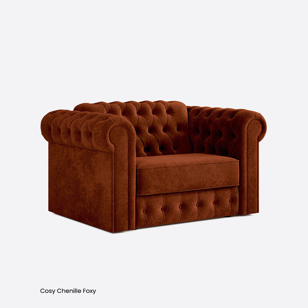 Jay-Be Chesterfield Snuggler with Deep e-Sprung™ Mattress