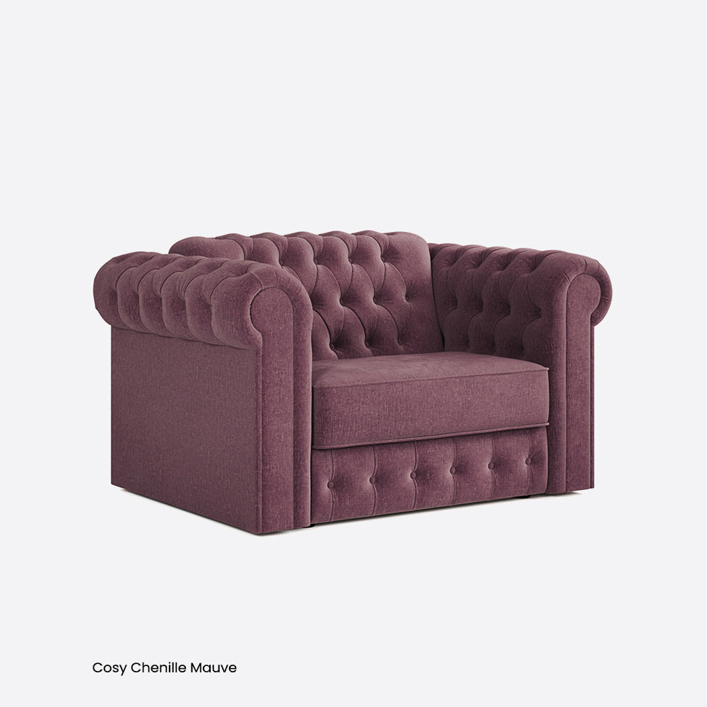 Jay-Be Chesterfield Snuggler with Deep e-Sprung™ Mattress