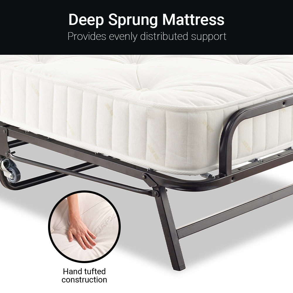 Jay-Be Crown Premier Folding Bed with Deep Sprung Mattress