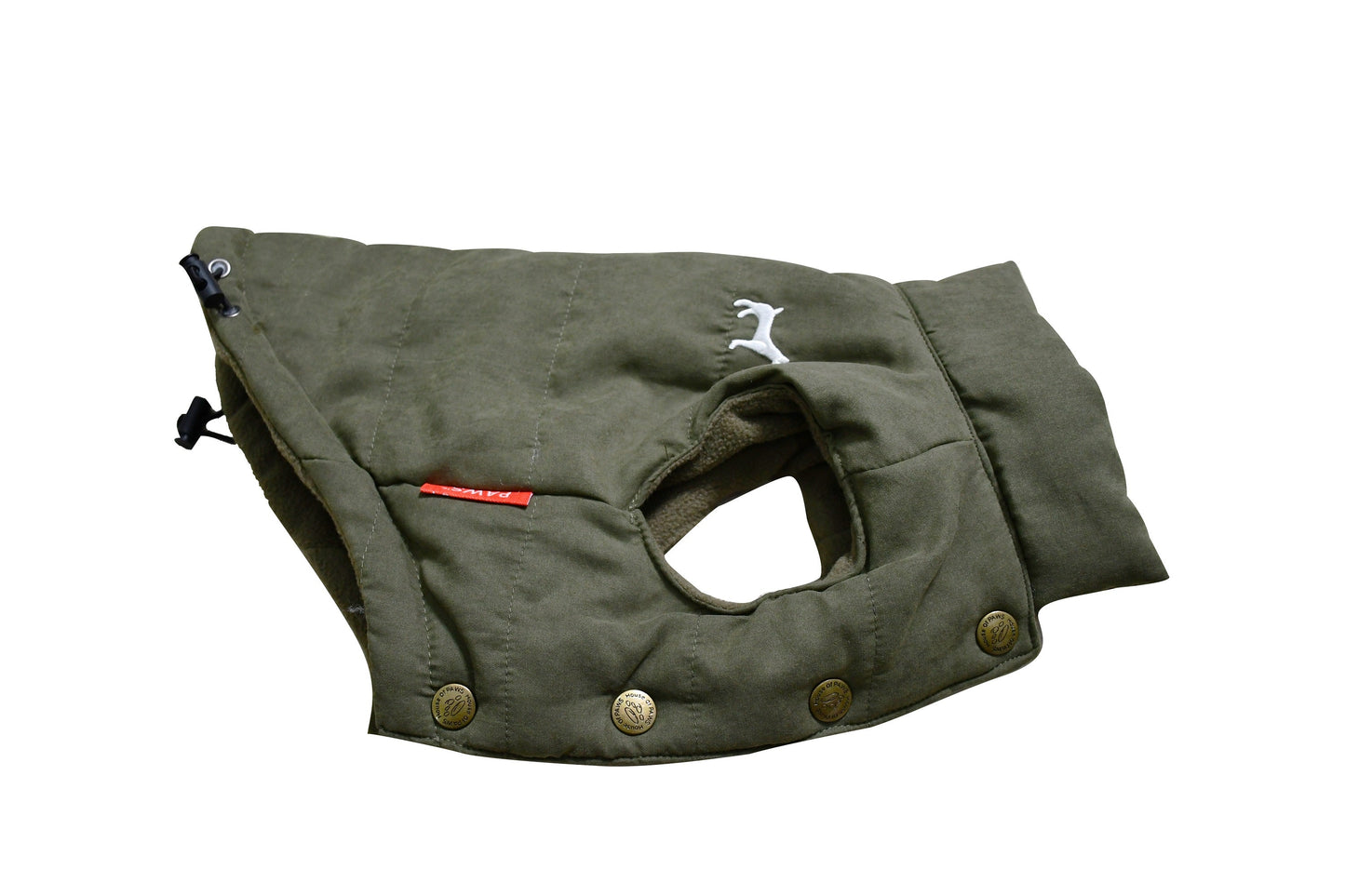 Green Fleece Lined Gilet
