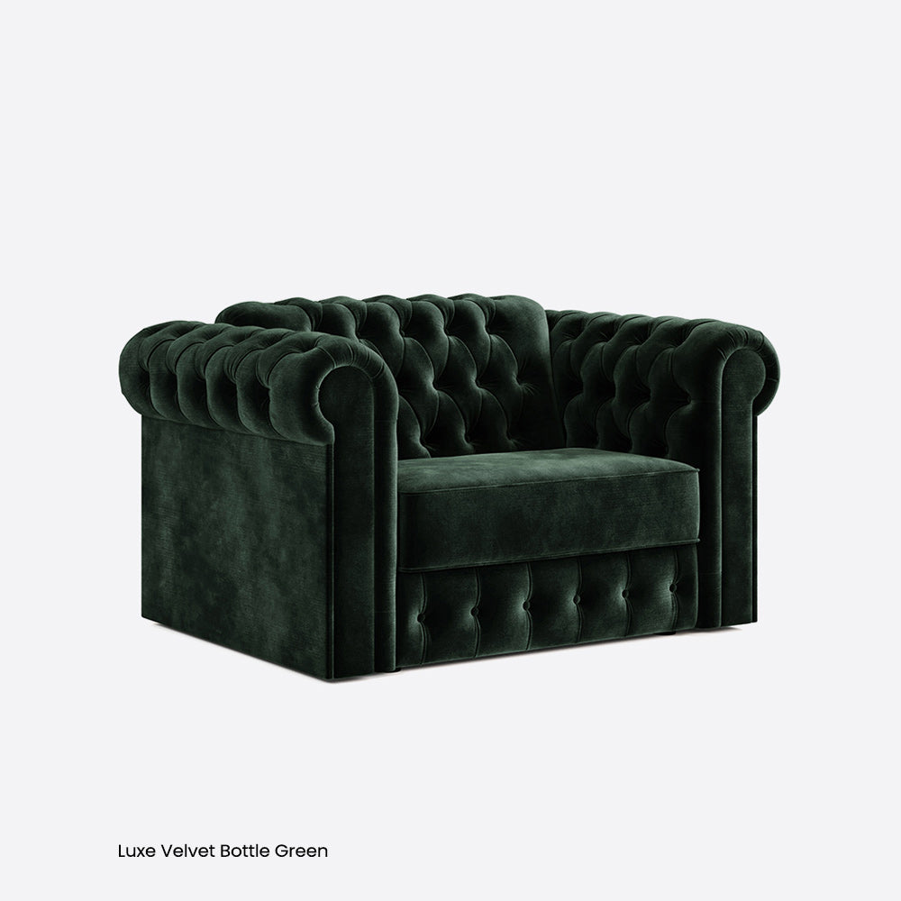 Jay-Be Chesterfield Snuggler with Deep e-Sprung™ Mattress