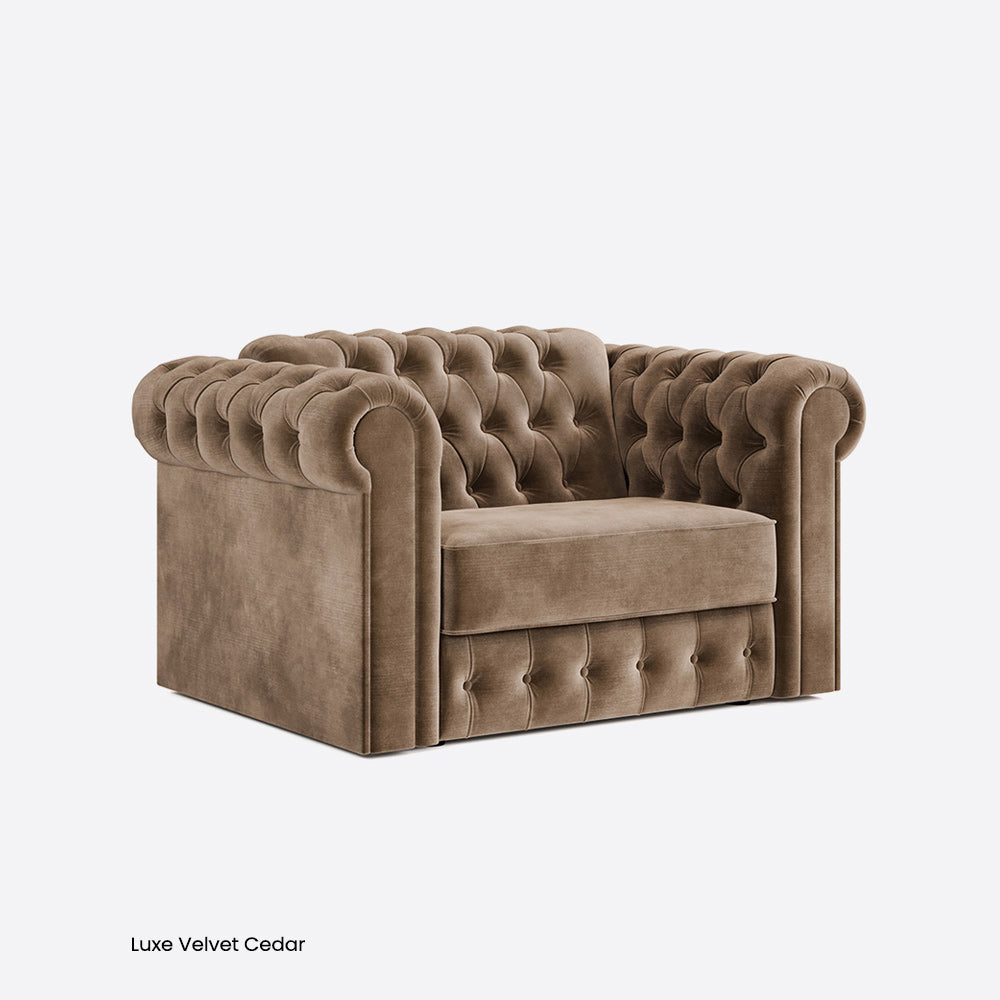 Jay-Be Chesterfield Snuggler with Deep e-Sprung™ Mattress