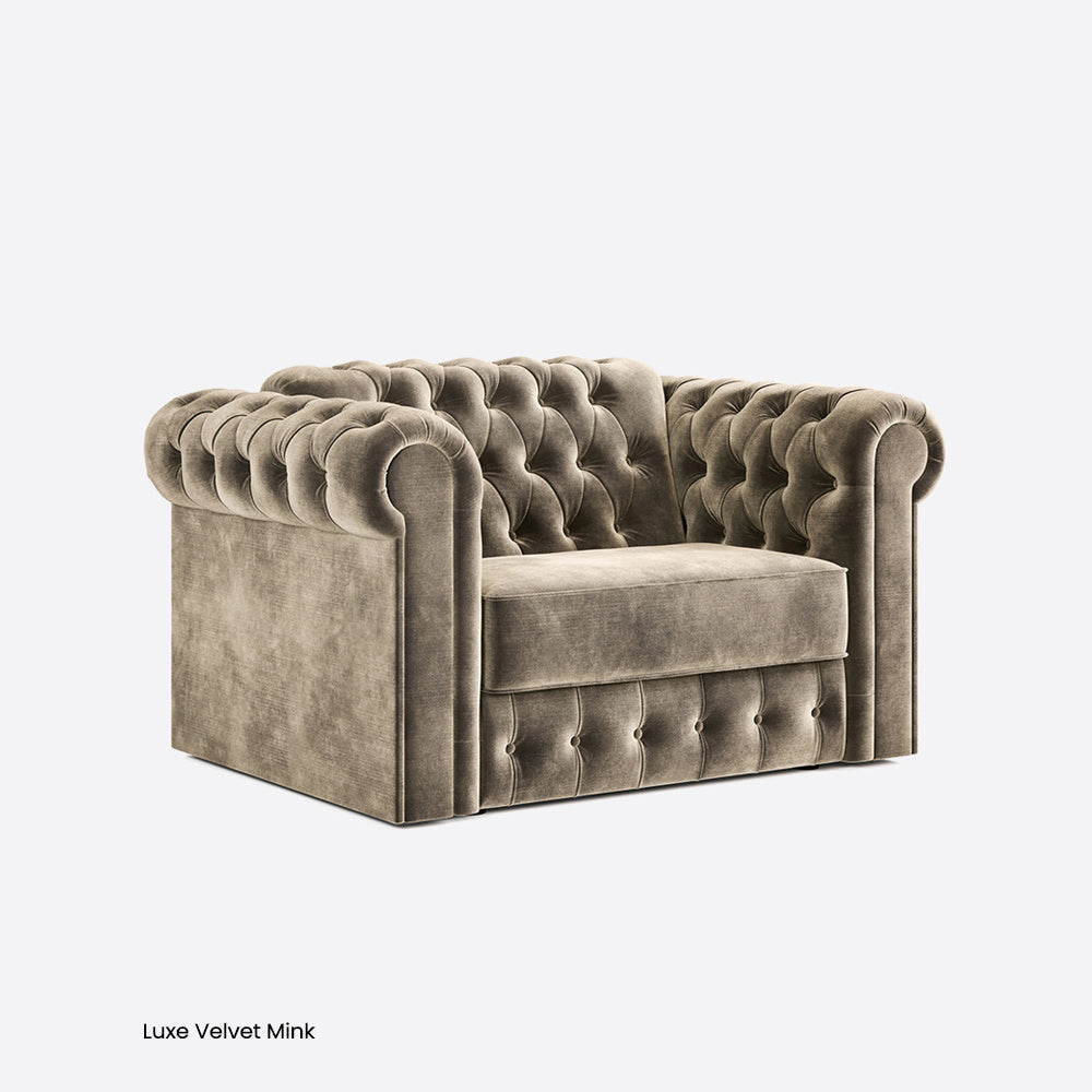 Jay-Be Chesterfield Snuggler with Deep e-Sprung™ Mattress