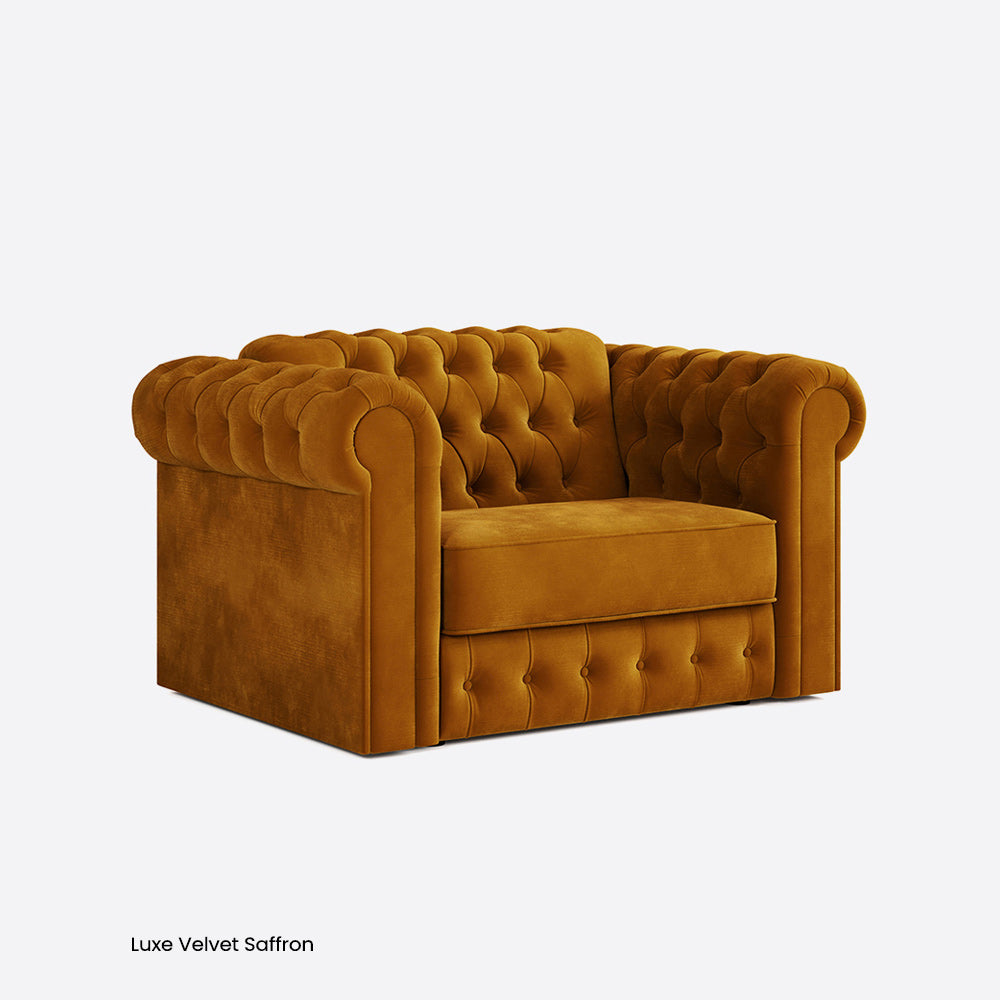 Jay-Be Chesterfield Snuggler with Deep e-Sprung™ Mattress