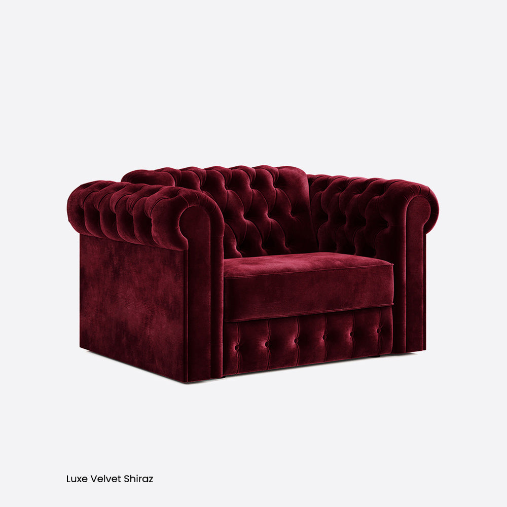Jay-Be Chesterfield Snuggler with Deep e-Sprung™ Mattress