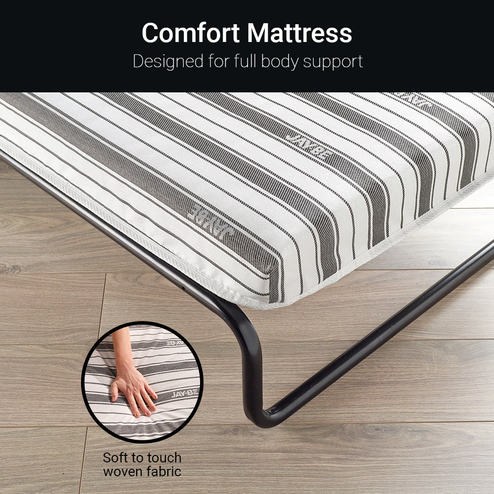 Jay-Be Revolution Folding Bed with Comfort Stripe Mattress