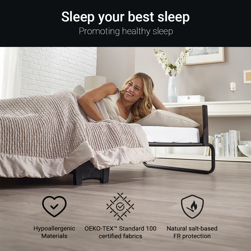 Jay-Be Revolution Folding Bed with Comfort Stripe Mattress
