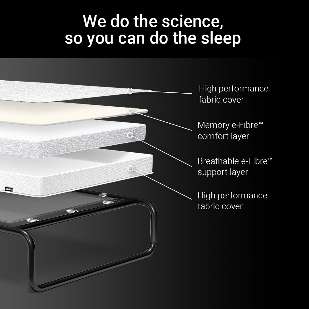 Jay-Be Revolution Folding Bed with Memory Mattress