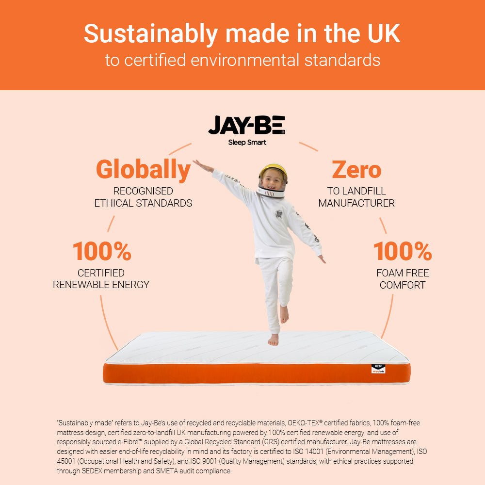 Jay-Be Simply Kids Foam Free Sprung Mattress