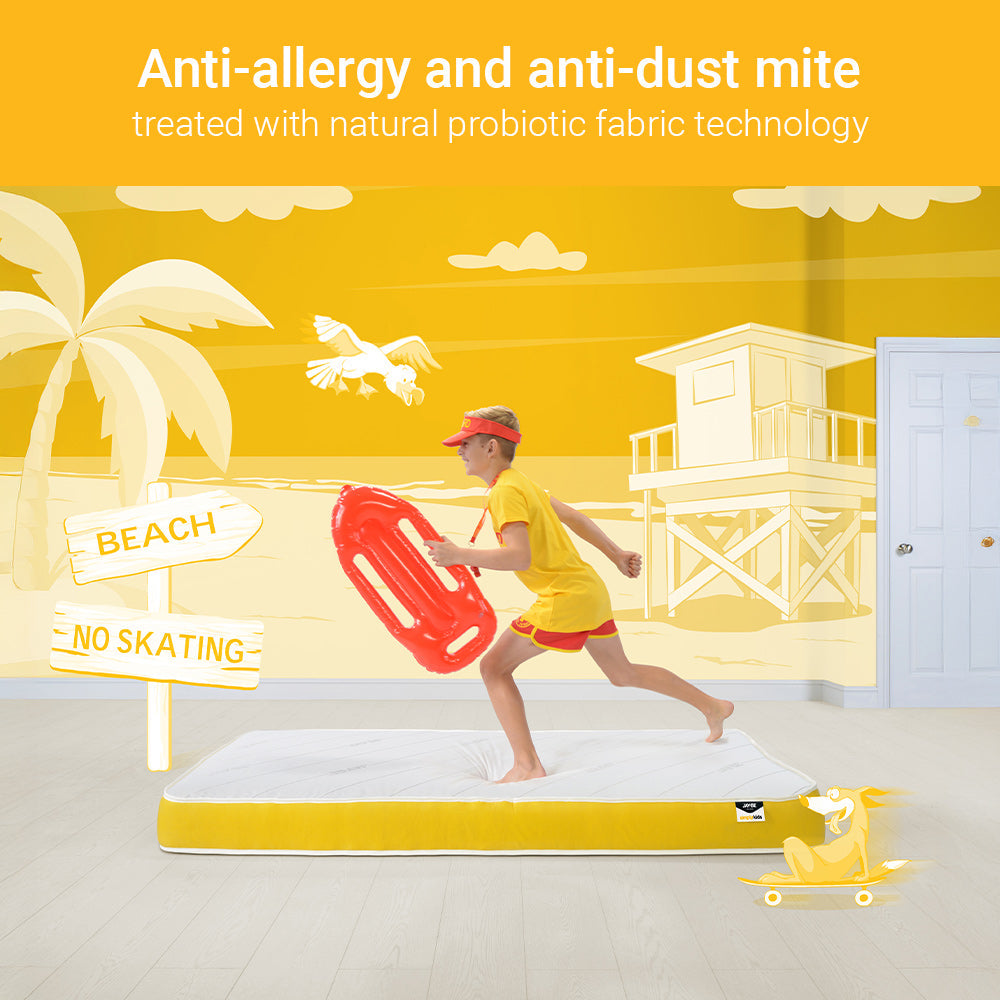 Jay-Be Simply Kids Anti‑Allergy Foam Free e-Pocket® Sprung Mattress