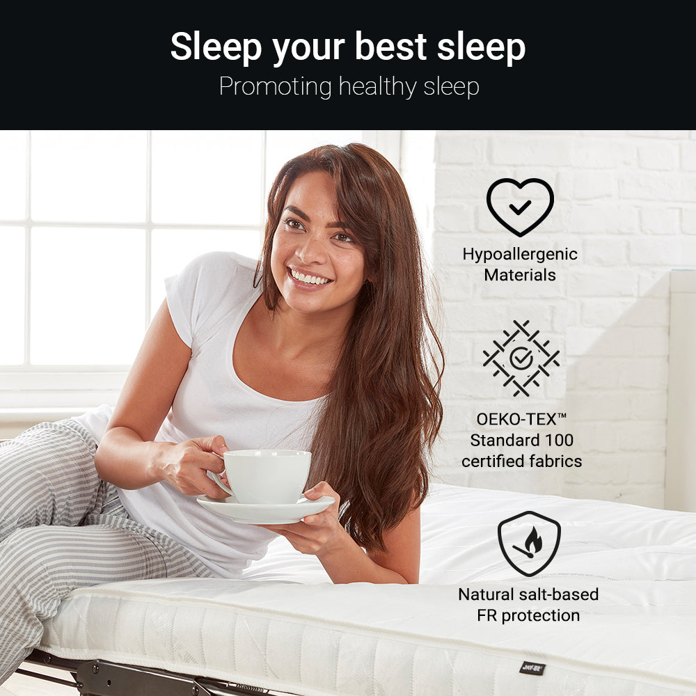 Jay-Be Supreme Folding Bed with Pocket Sprung Mattress Small Double