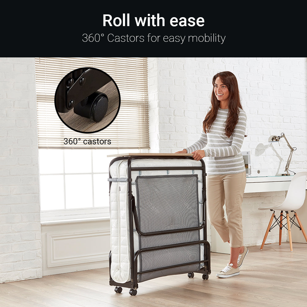 Jay-Be Supreme Folding Bed with Pocket Sprung Mattress