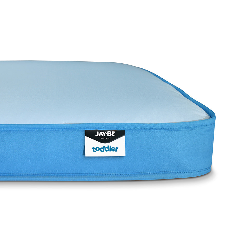 Jay-Be Toddler Waterproof Anti‑Microbial Foam Free Sprung Mattress