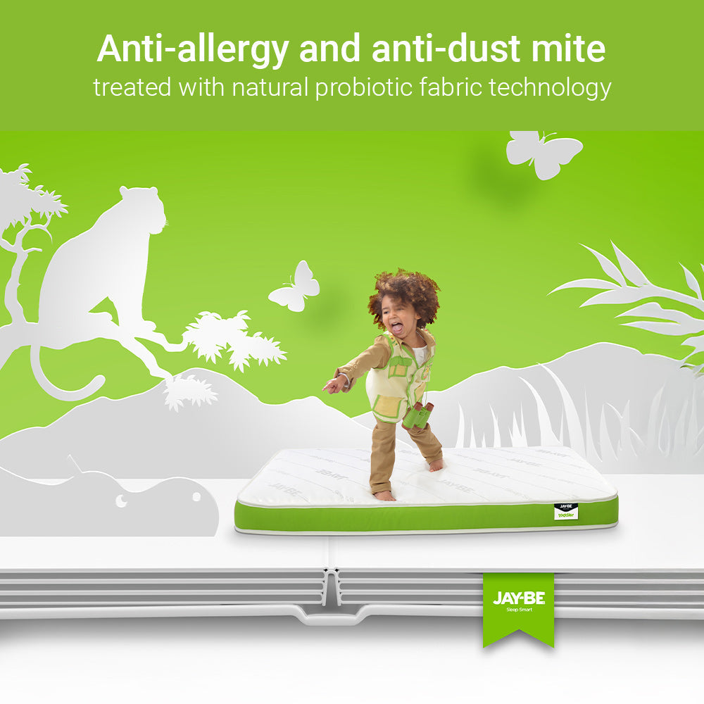 Jay-Be Toddler Anti‑Allergy Foam Free Sprung Mattress