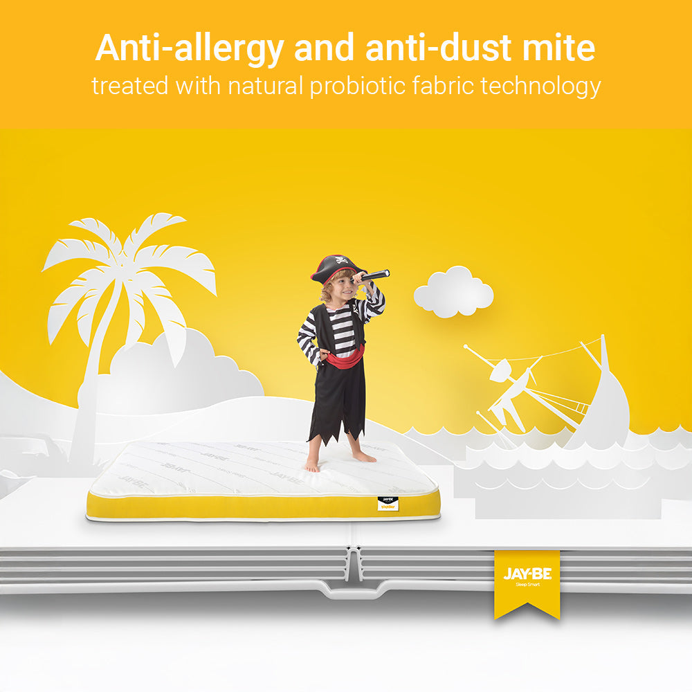 Jay-Be Toddler Anti‑Allergy Foam Free e-Pocket® Sprung Mattress