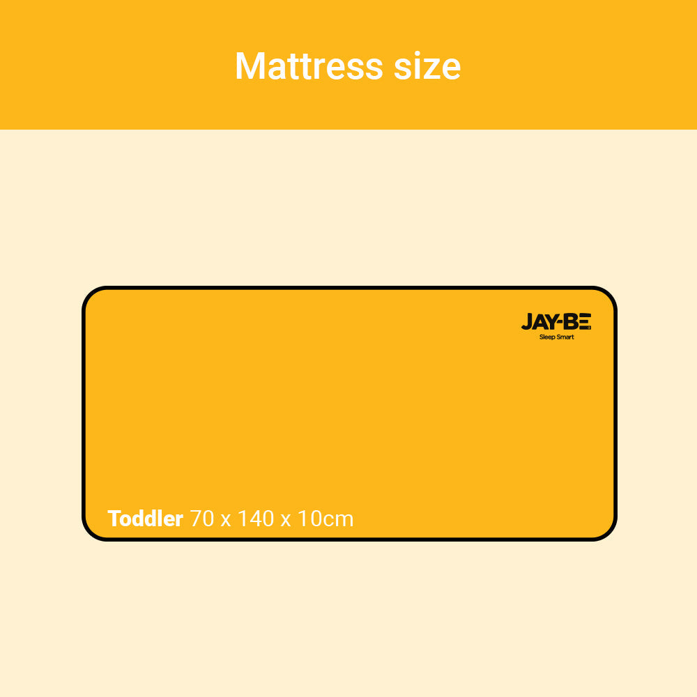 Jay-Be Toddler Anti‑Allergy Foam Free e-Pocket® Sprung Mattress
