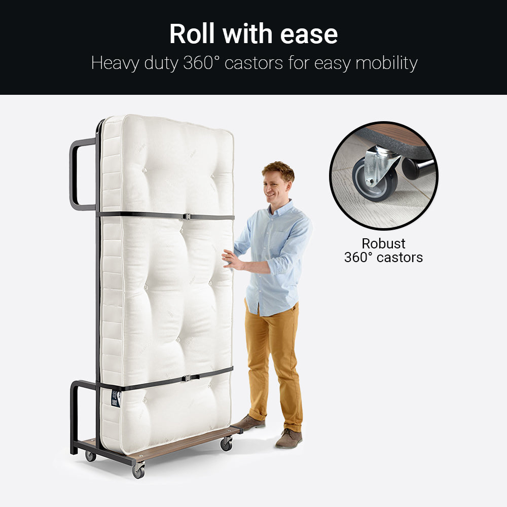 Jay-Be Contract Upright Bed with Deep Pocket Sprung Mattress