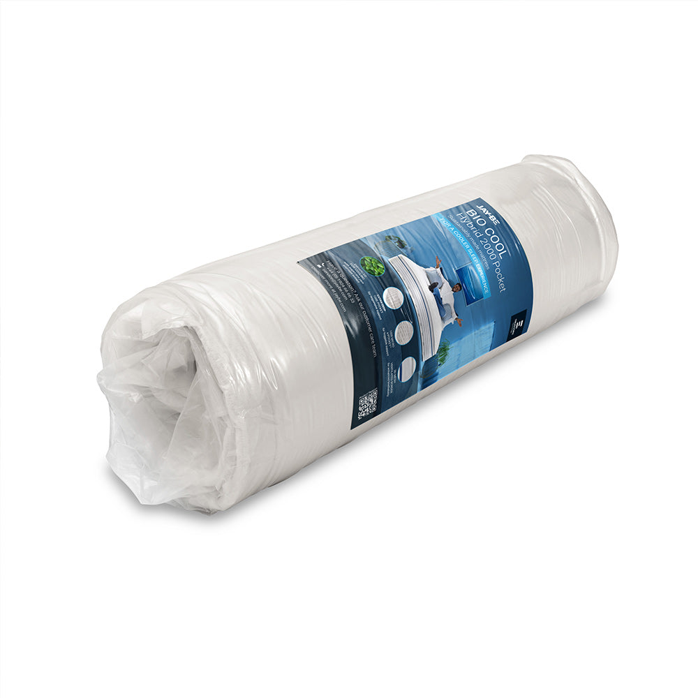Jay-Be Bio Cool Hybrid 2000 Pocket Sprung Sustainably Made Mattress