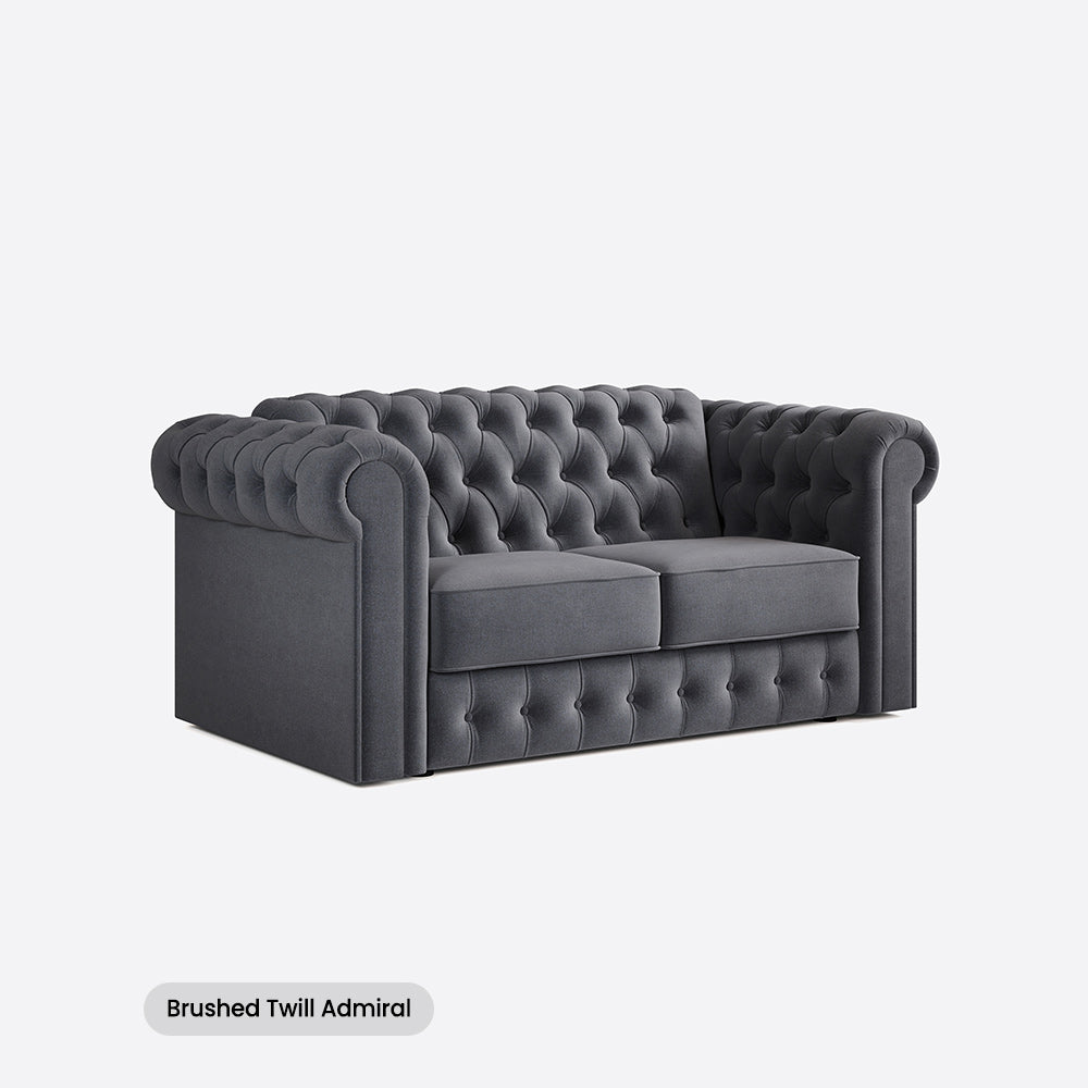 Jay-Be Chesterfield Two Seater with Deep e-Sprung™ Mattress