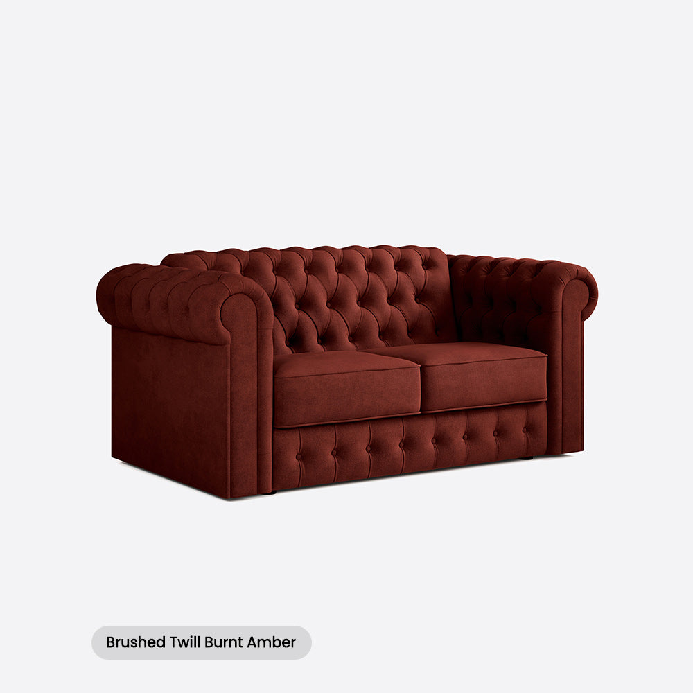 Jay-Be Chesterfield Two Seater with Deep e-Sprung™ Mattress