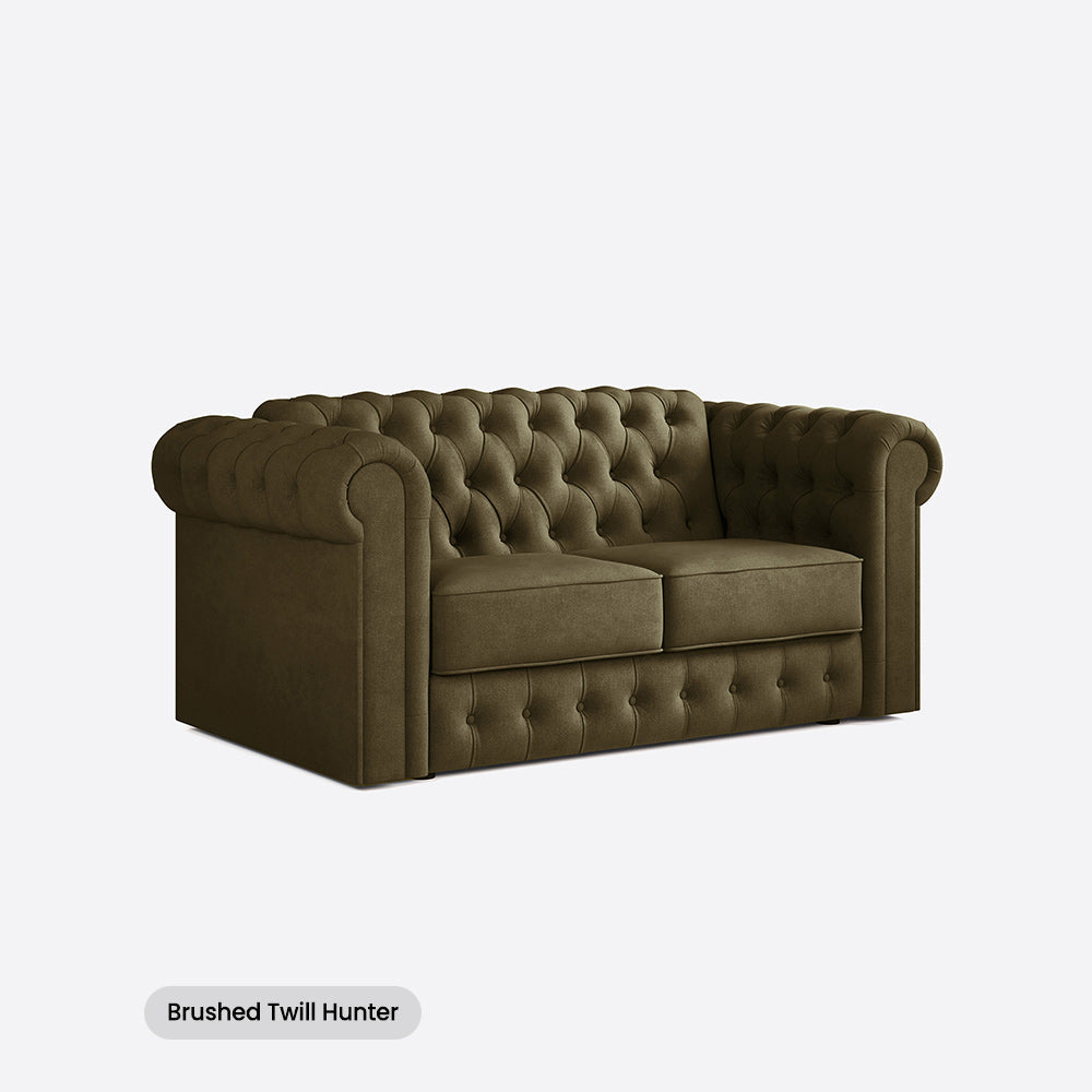 Jay-Be Chesterfield Two Seater with Deep e-Sprung™ Mattress