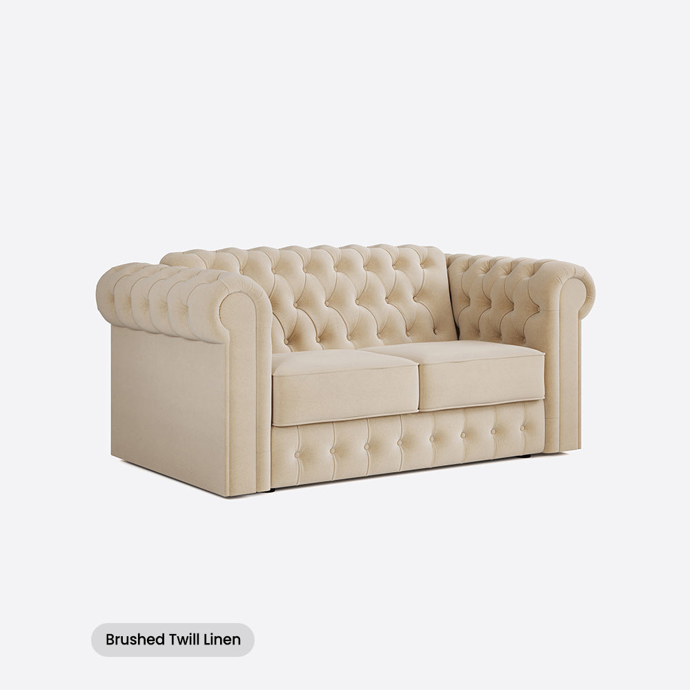 Jay-Be Chesterfield Two Seater with Deep e-Sprung™ Mattress