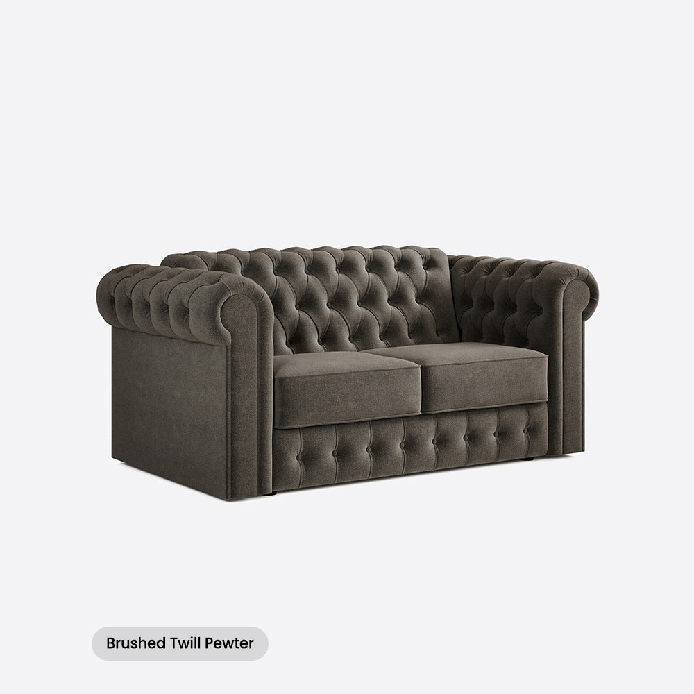 Jay-Be Chesterfield Two Seater with Deep e-Sprung™ Mattress