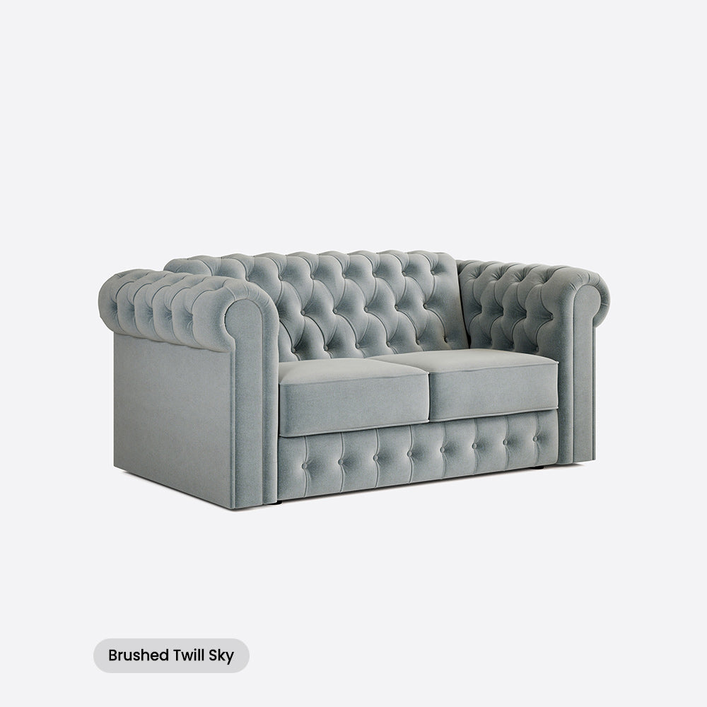 Jay-Be Chesterfield Two Seater with Deep e-Sprung™ Mattress