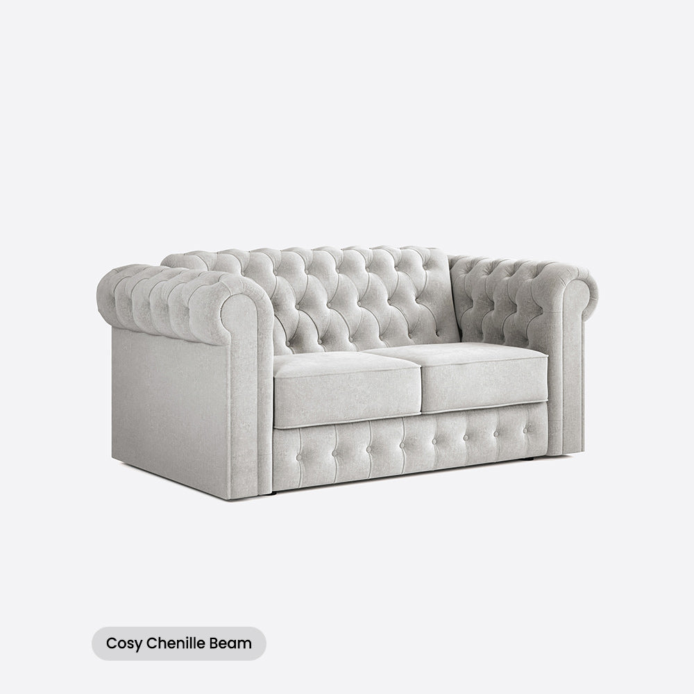 Jay-Be Chesterfield Two Seater with Deep e-Sprung™ Mattress