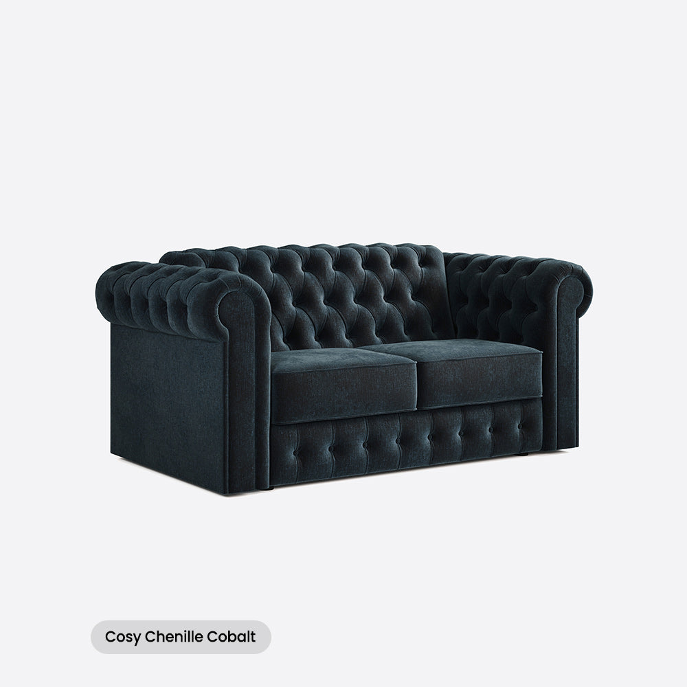 Jay-Be Chesterfield Two Seater with Deep e-Sprung™ Mattress