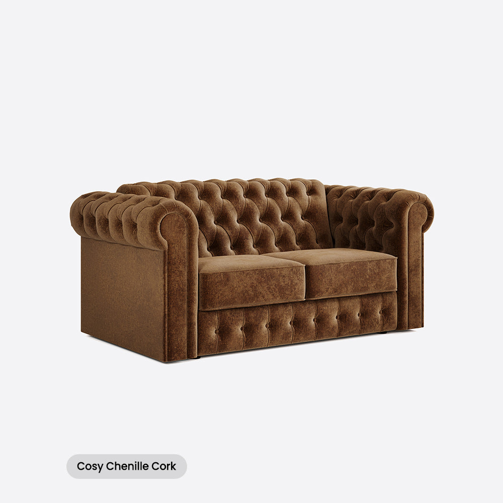 Jay-Be Chesterfield Two Seater with Deep e-Sprung™ Mattress