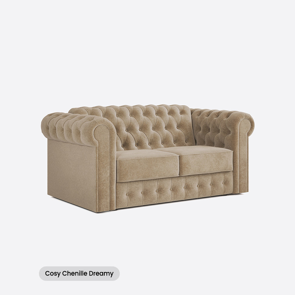 Jay-Be Chesterfield Two Seater with Deep e-Sprung™ Mattress