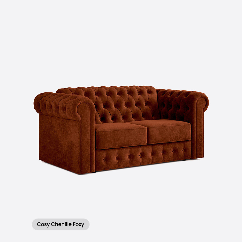 Jay-Be Chesterfield Two Seater with Deep e-Sprung™ Mattress
