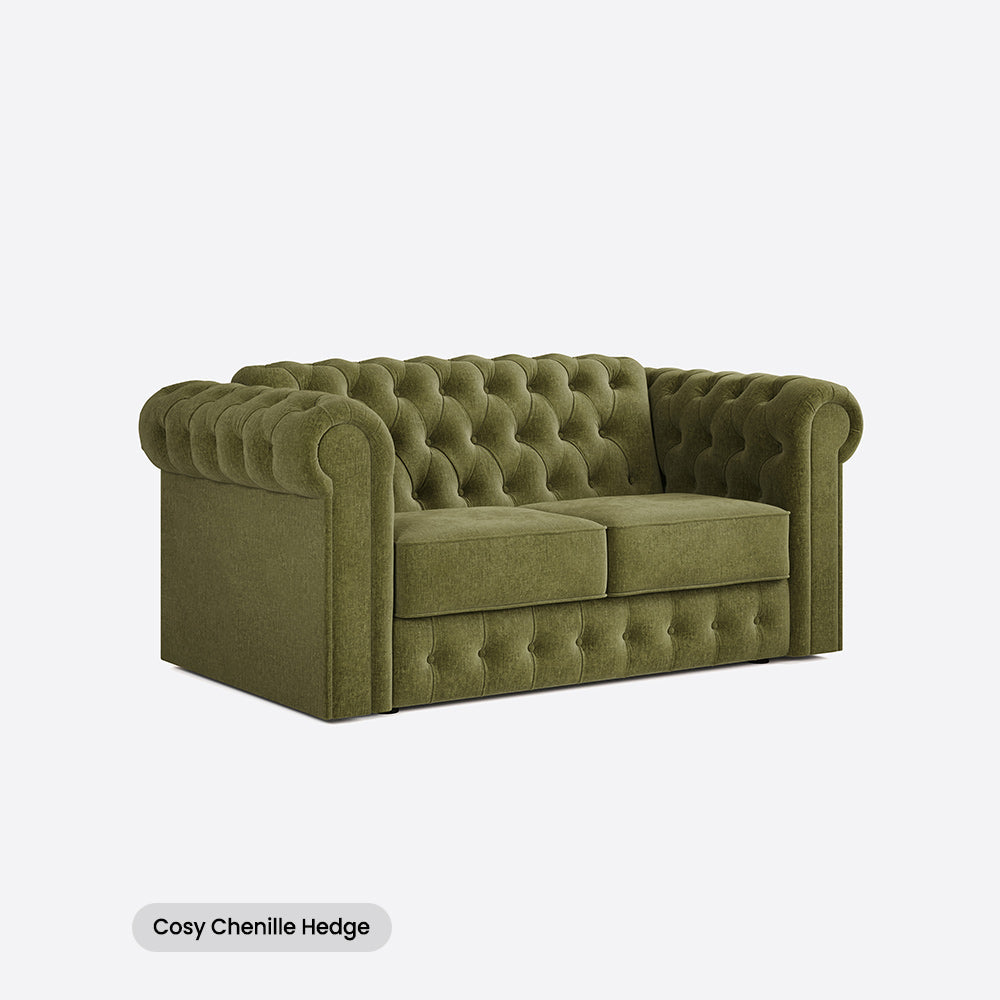 Jay-Be Chesterfield Two Seater with Deep e-Sprung™ Mattress
